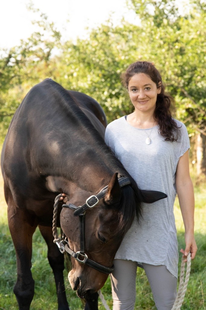 Johanna Fodermeyer mit Anna